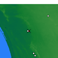 Nearby Forecast Locations - Keith - mapa
