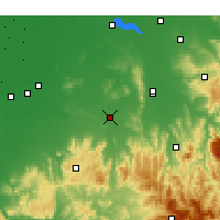 Nearby Forecast Locations - Benalla - mapa