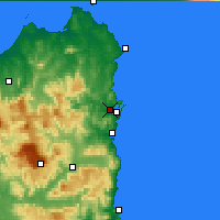 Nearby Forecast Locations - St Helens - mapa