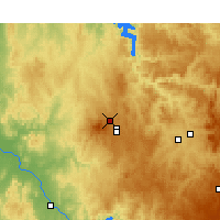 Nearby Forecast Locations - Orange - mapa