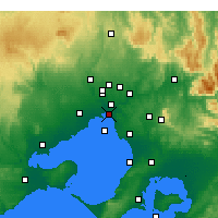 Nearby Forecast Locations - St Kilda (Melbourne) - mapa