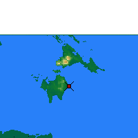 Nearby Forecast Locations - Singkep - mapa