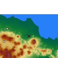 Nearby Forecast Locations - Jatiwangi - mapa