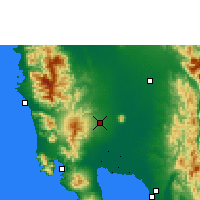 Nearby Forecast Locations - Clarkfield Pampanga Int - mapa