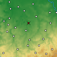 Nearby Forecast Locations - Borna - mapa