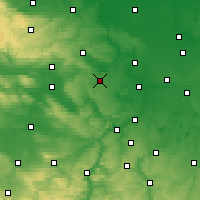 Nearby Forecast Locations - Obhausen - mapa