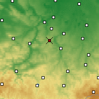 Nearby Forecast Locations - Eisenberg - mapa