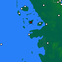 Nearby Forecast Locations - Pellworm - mapa