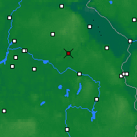 Nearby Forecast Locations - Rehfelde - mapa