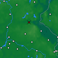 Nearby Forecast Locations - Eberswalde - mapa