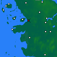 Nearby Forecast Locations - Husum - mapa