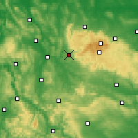 Nearby Forecast Locations - Osterode am Harz - mapa