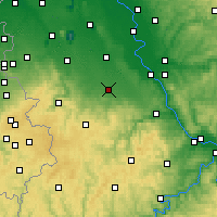 Nearby Forecast Locations - Euskirchen - mapa