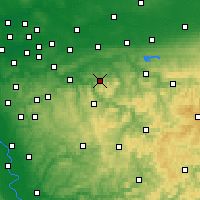 Nearby Forecast Locations - Iserlohn - mapa