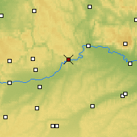 Nearby Forecast Locations - Kelheim - mapa