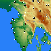 Nearby Forecast Locations - Buzet - mapa