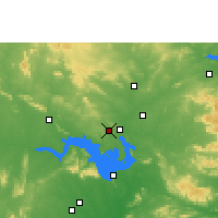 Nearby Forecast Locations - Belpahar - mapa