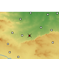 Nearby Forecast Locations - Chalisgaon - mapa
