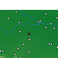 Nearby Forecast Locations - Jagdishpur - mapa