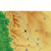 Nearby Forecast Locations - Karad - mapa