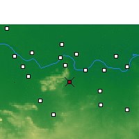 Nearby Forecast Locations - Haveli Kharagpur - mapa