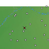 Nearby Forecast Locations - Kotkapura - mapa