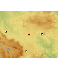 Nearby Forecast Locations - Kotma - mapa