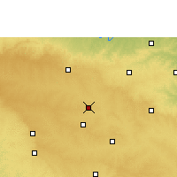 Nearby Forecast Locations - Latur - mapa