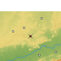 Nearby Forecast Locations - Mandideep - mapa
