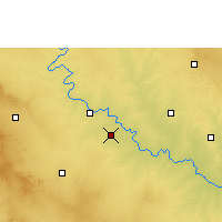 Nearby Forecast Locations - Mangalwedha - mapa
