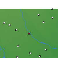 Nearby Forecast Locations - Narora - mapa