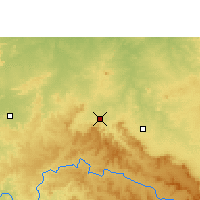 Nearby Forecast Locations - Nowrozabad - mapa