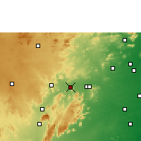 Nearby Forecast Locations - Pallikonda - mapa