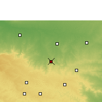 Nearby Forecast Locations - Patur - mapa