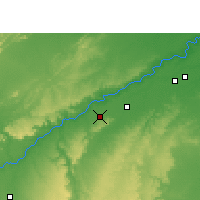 Nearby Forecast Locations - Sabalgarh - mapa