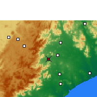 Nearby Forecast Locations - Salur - mapa