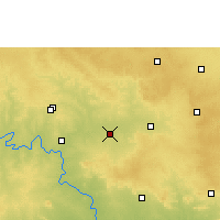 Nearby Forecast Locations - Sedam - mapa