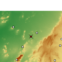 Nearby Forecast Locations - Sheoganj - mapa