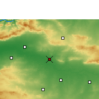 Nearby Forecast Locations - Shirpur-Warwade - mapa