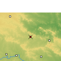 Nearby Forecast Locations - Umarkhed - mapa