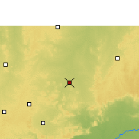 Nearby Forecast Locations - Vidisa - mapa