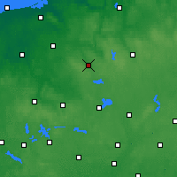 Nearby Forecast Locations - Bobolice - mapa