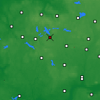 Nearby Forecast Locations - Czaplinek - mapa