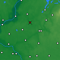 Nearby Forecast Locations - Jabłonowo Pomorskie - mapa