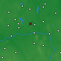 Nearby Forecast Locations - Kleczew - mapa