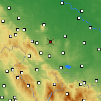 Nearby Forecast Locations - Niemcza - mapa