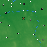 Nearby Forecast Locations - Tuliszków - mapa