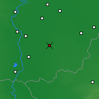 Nearby Forecast Locations - Orosháza - mapa