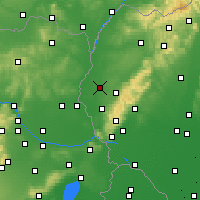 Nearby Forecast Locations - Trnawa - mapa
