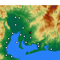 Nearby Forecast Locations - Toyota - mapa